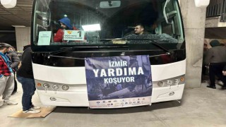 İzmir takımları, depremzedelere yardıma devam ediyor