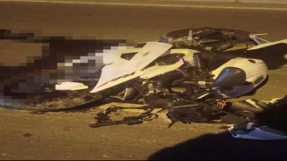 İzmirde motosiklet kazası: 1 ölü