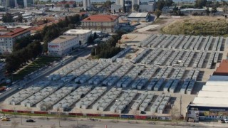 İzmirin konteyner kenti depremzedelere açılacak