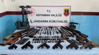 Jandarma ekiplerinden silah tamircisine operasyon