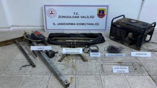 Kaçak kazı yapanlara jandarmadan suçüstü