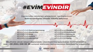 Kahramankazan Belediyesi, depremden etkilenen vatandaşlar için Evim Evindir kampanyası başlattı