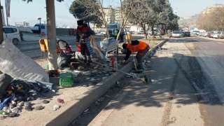 Kahramanmaraşın temizliği Körfez ekiplerine emanet