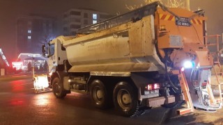 Kahramanmaraşta ekipler muhtemel kar yağışları için nöbette