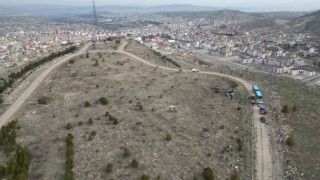 Kahveci Dağındaki Nevşehir Kent Ormanı yenileniyor