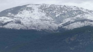 Kampçıların gözdesi Köyceğiz Sandras Dağında kar etkili oldu