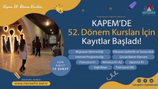 KAPEMde kurs kayıtları başladı