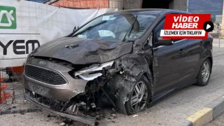 Karabük: Zincirleme trafik kazası güvenlik kamerasında