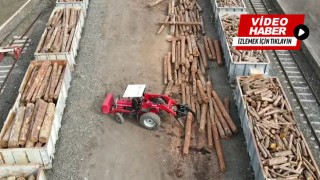 Karabük'ten 20 vagon odun Kahramanmaraş'a gönderildi