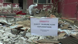 Kartalda, yıkım kararı alınan yapılarda “asbest” denetimi