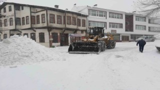 Kastamonuda 318 köy yolunu ulaşım sağlanamıyor