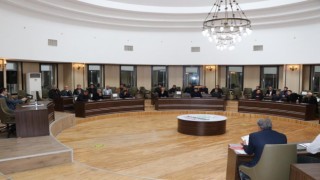 Kaymakam Karaman, muhtarla bir araya geldi