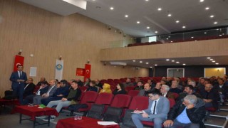 Kaymakam Okumuş muhtarlarla bir araya geldi