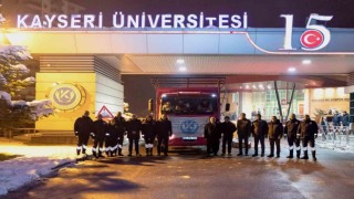 Kayseri Üniversitesi, Deprem Bölgesine Yardımlarını Sürdürüyor