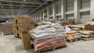 Kayseriden afet bölgesi için yardım seferberliği