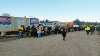 Keçiören Belediyesinden Kahramanmaraşta 3 öğün yemek hizmeti