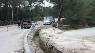 Kemerde oteller bölgesinin içme suyu hattı yenileniyor