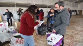 Kepezden deprem bölgesine yürekleri ısıtan bağış