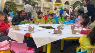 Kepezden depremzede çocuklara atölye çalışması