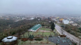 Kocaelide karla karışık yağmur etkili oluyor