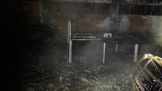 Kocaelide mobilya fabrikasının sünger deposu alevlere teslim oldu