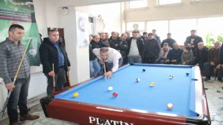 Konya Yunak Kurtuşağı Derneğinde bilardo heyecanı