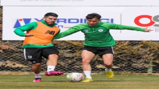Konyasporda Giresunspor maçı hazırlıkları devam etti