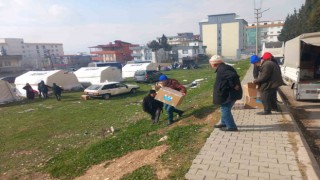 Körfez Belediyesi, Kahramanmaraşta 8 ekip ile 103 mahallede çalışma yürütüyor