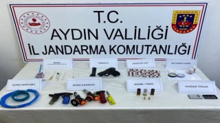 Köşkte uyuşturucu operasyonu