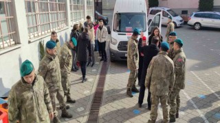 Kosovadan Türkiyeye yardım taşıyan konvoy yola çıktı