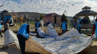 Köyceğiz Müftülüğünden giden görevliler çalışmalara başladı