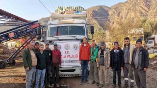 Köyceğizden deprem bölgesine odun gönderildi