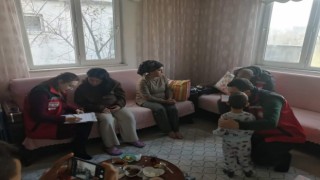 Köyceğize Hataydan ilk depremzede aile geldi