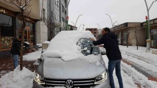 Kulp beyaz örtüyle kaplandı