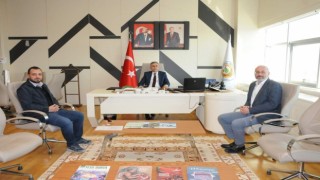 Kütahya 30 Ağustos OSB Müdürü Murat Demir, Bölge Müdürü Erdal Dingille görüştü