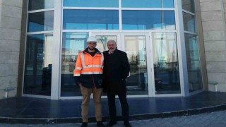 Kütahya 30 Ağustos OSBden İnşaat Mühendisi Halil Kocagöze deprem bölgesinde görev