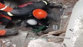 Kütahya Belediyesi itfaiyesi ekipleri Yusufu 70 saat sonra işte böyle kurtardı