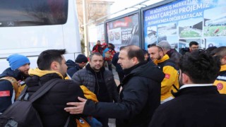Kütahya İl Sağlık Müdürlüğü ekipleri deprem bölgesinden döndü
