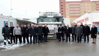 Kütahya İl Sağlık Müdürlüğünden deprem bölgesine tıbbi ve insani yardım malzemesi