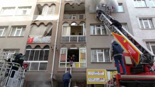 Kütahyada korkutan yangın