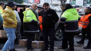 Kuzey Yıldızı Trabzonsporlular Derneği, depremzedeler için yardım kampanyası düzenledi