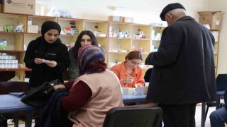 KYK yurdunda depremzedeler için 7/24 sağlık hizmeti