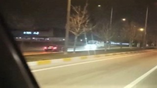 Lüks otomobiliyle herkesin canını hiçe saydı