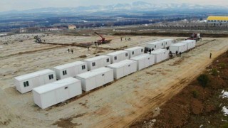 Malatyada konteyner kentler kurulmaya başlandı