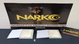 Manisada 1 kilo 497 gram metamfetamin ele geçirildi