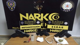 Manisada uyuşturucu operasyonu: 3 gözaltı