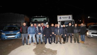 Manisadan 5 bin kişiye yemek çıkarabilecek araç Adıyamana gönderildi