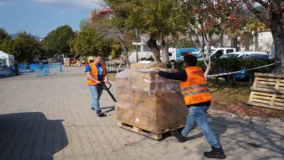Marmaris depremzedelerin yanında olmaya devam ediyor
