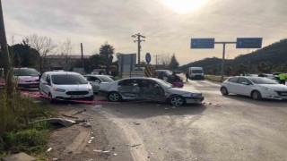 Marmariste zincirleme trafik kazası: 1 ölü, 2 yaralı