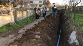 Melenağzı köyünün içme suyu hattı yenileniyor